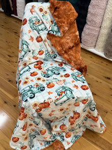  Minky Happy Harvest w/Ginger 57" x 74"